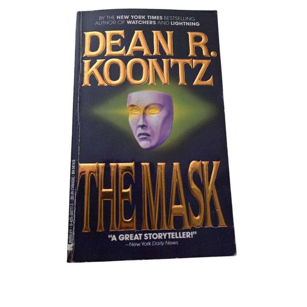 The mask by Dean R. Koontz - Berkley novel - isbn 0425097773